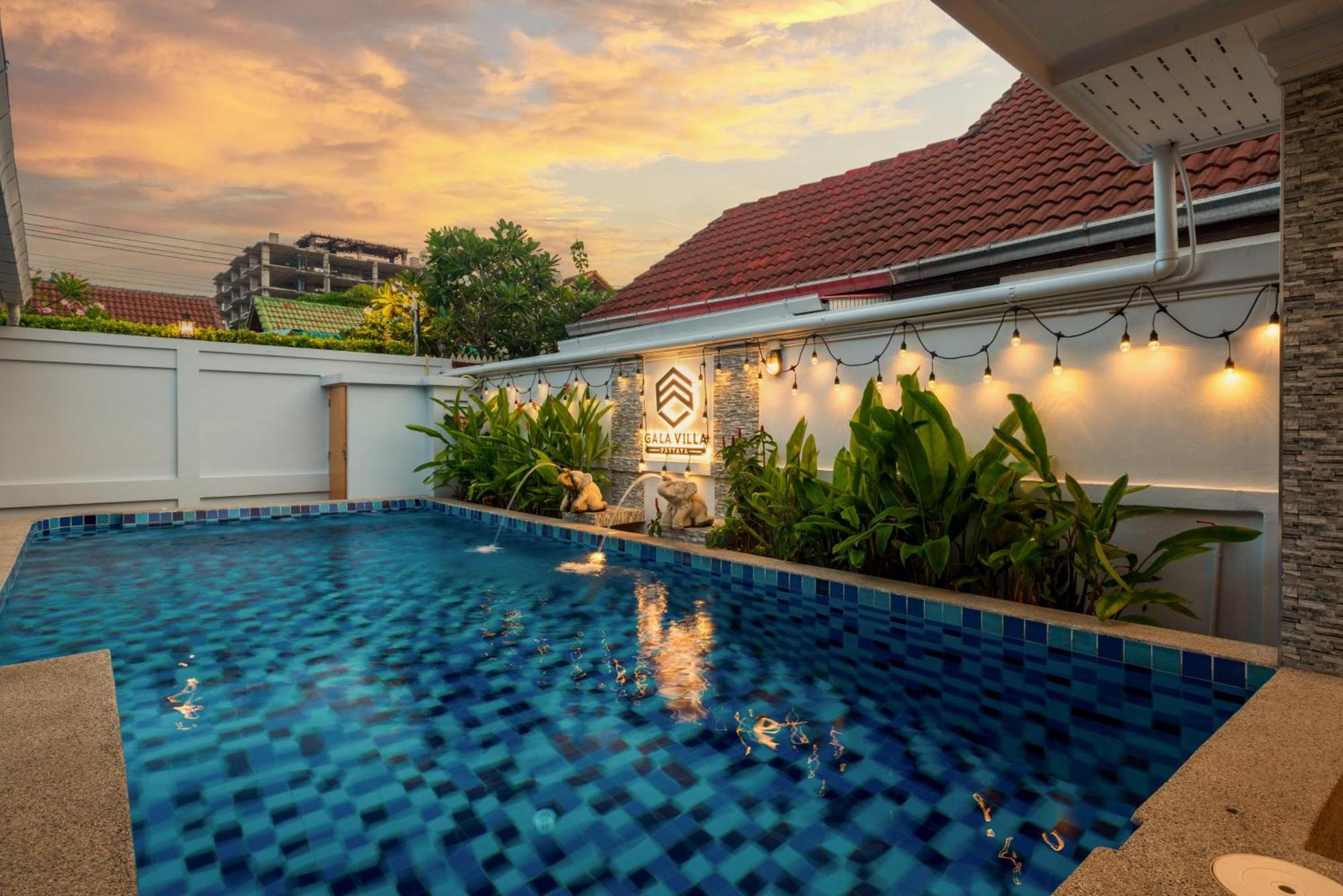 Pattaya Private Villa - Pool,Sauna,Snooker,Bbq Eksteriør bilde