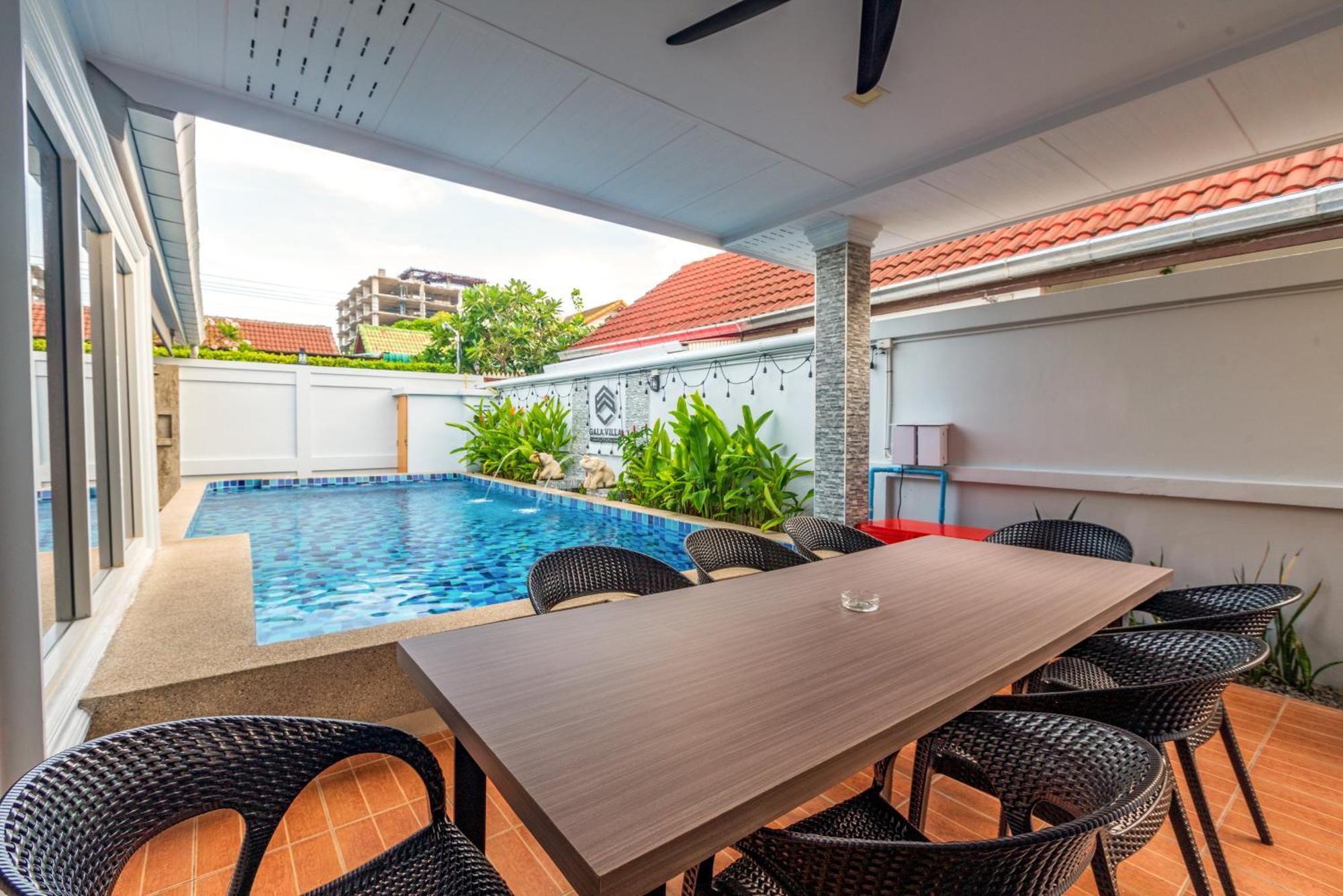 Pattaya Private Villa - Pool,Sauna,Snooker,Bbq Eksteriør bilde