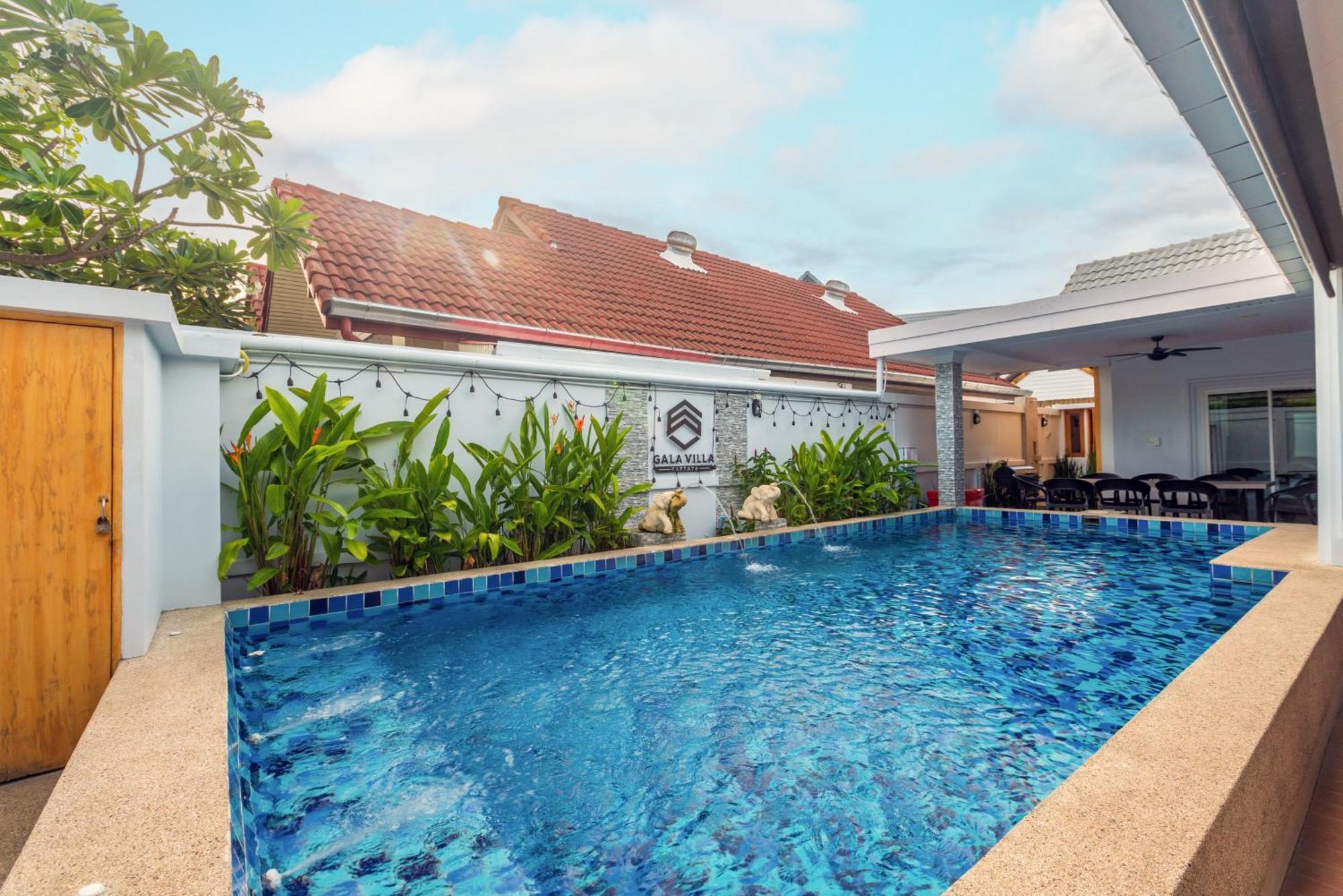 Pattaya Private Villa - Pool,Sauna,Snooker,Bbq Eksteriør bilde