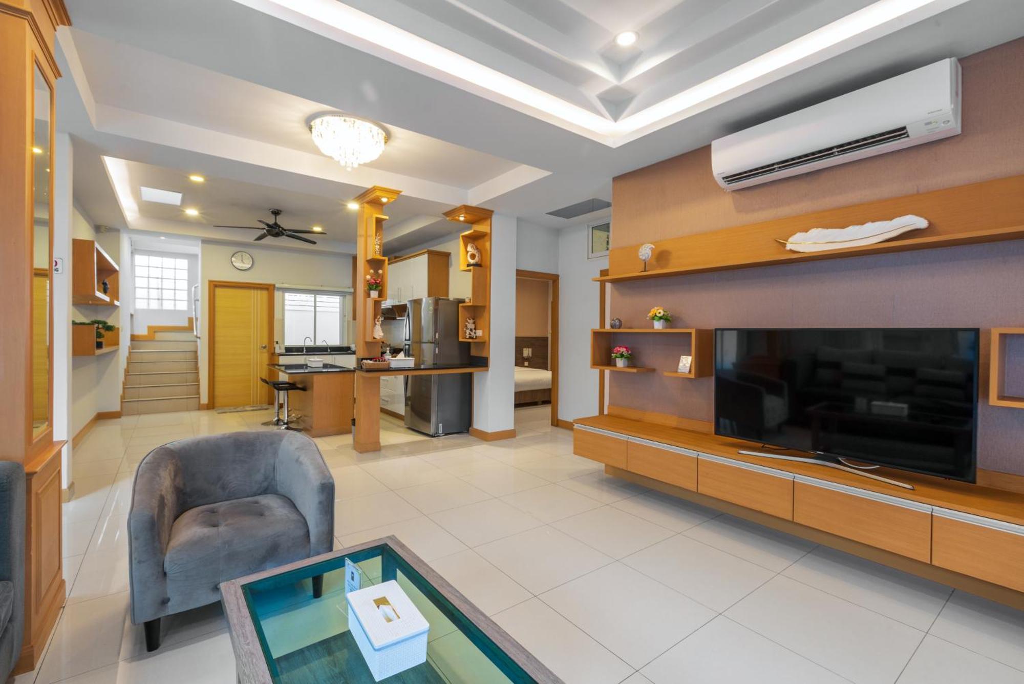 Pattaya Private Villa - Pool,Sauna,Snooker,Bbq Eksteriør bilde