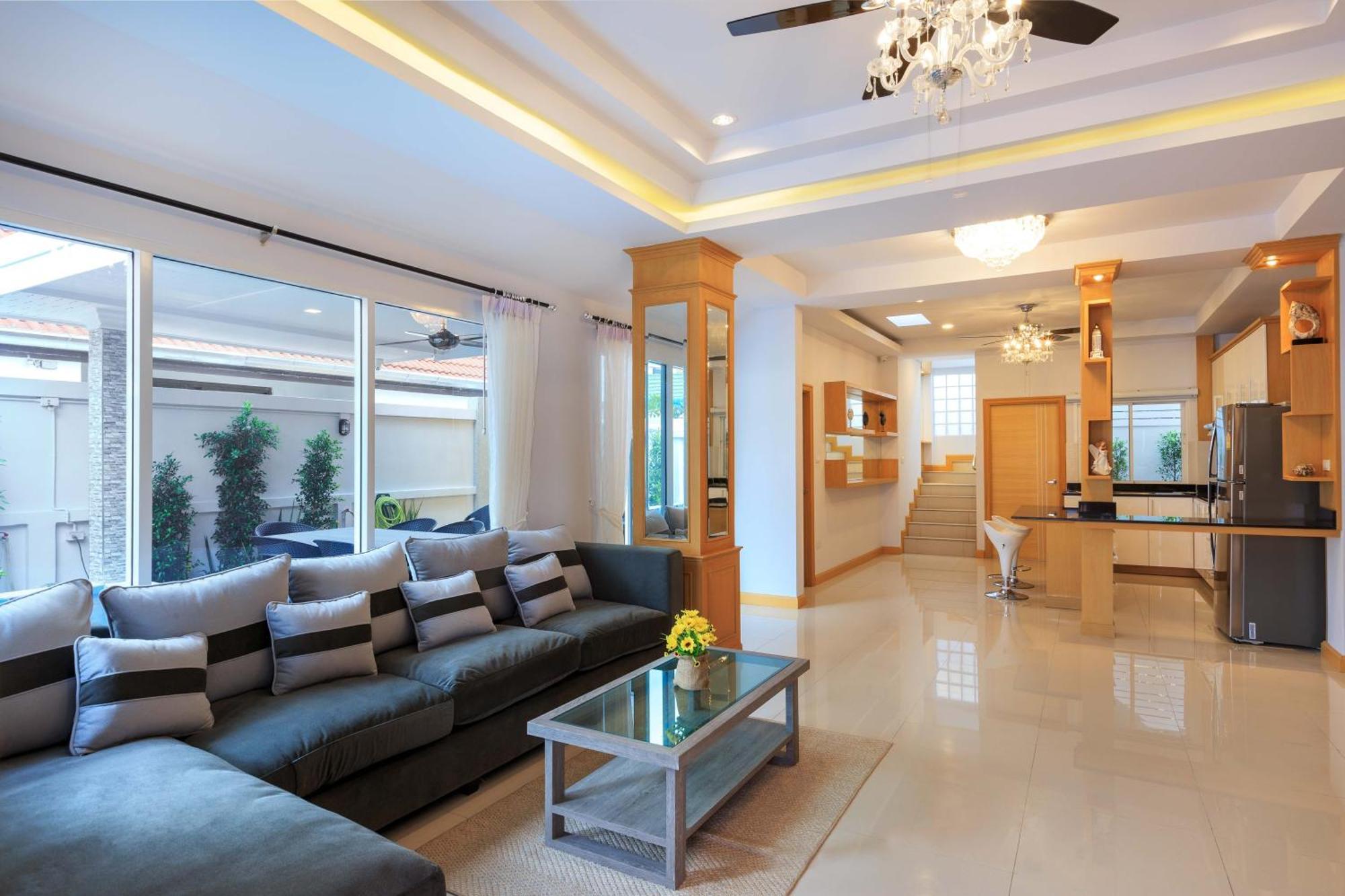 Pattaya Private Villa - Pool,Sauna,Snooker,Bbq Eksteriør bilde
