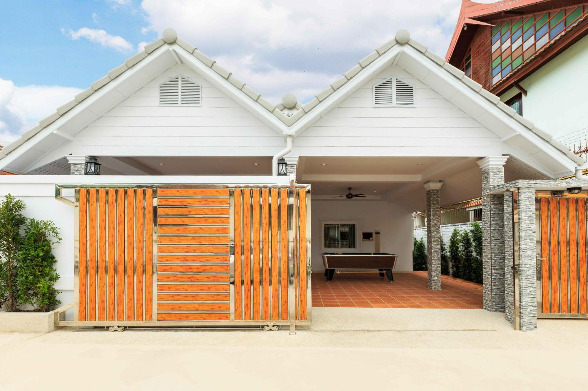 Pattaya Private Villa - Pool,Sauna,Snooker,Bbq Eksteriør bilde