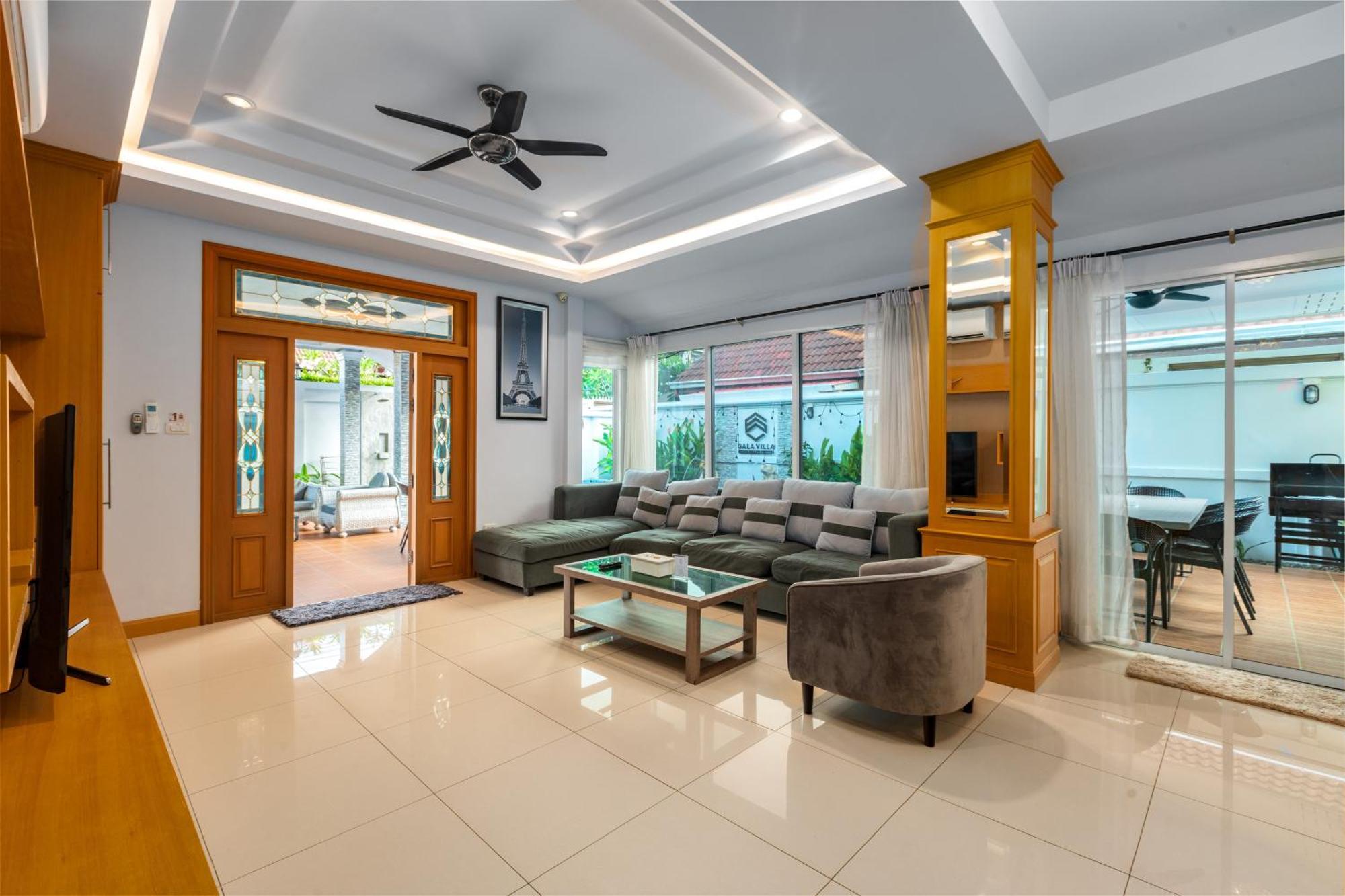 Pattaya Private Villa - Pool,Sauna,Snooker,Bbq Eksteriør bilde