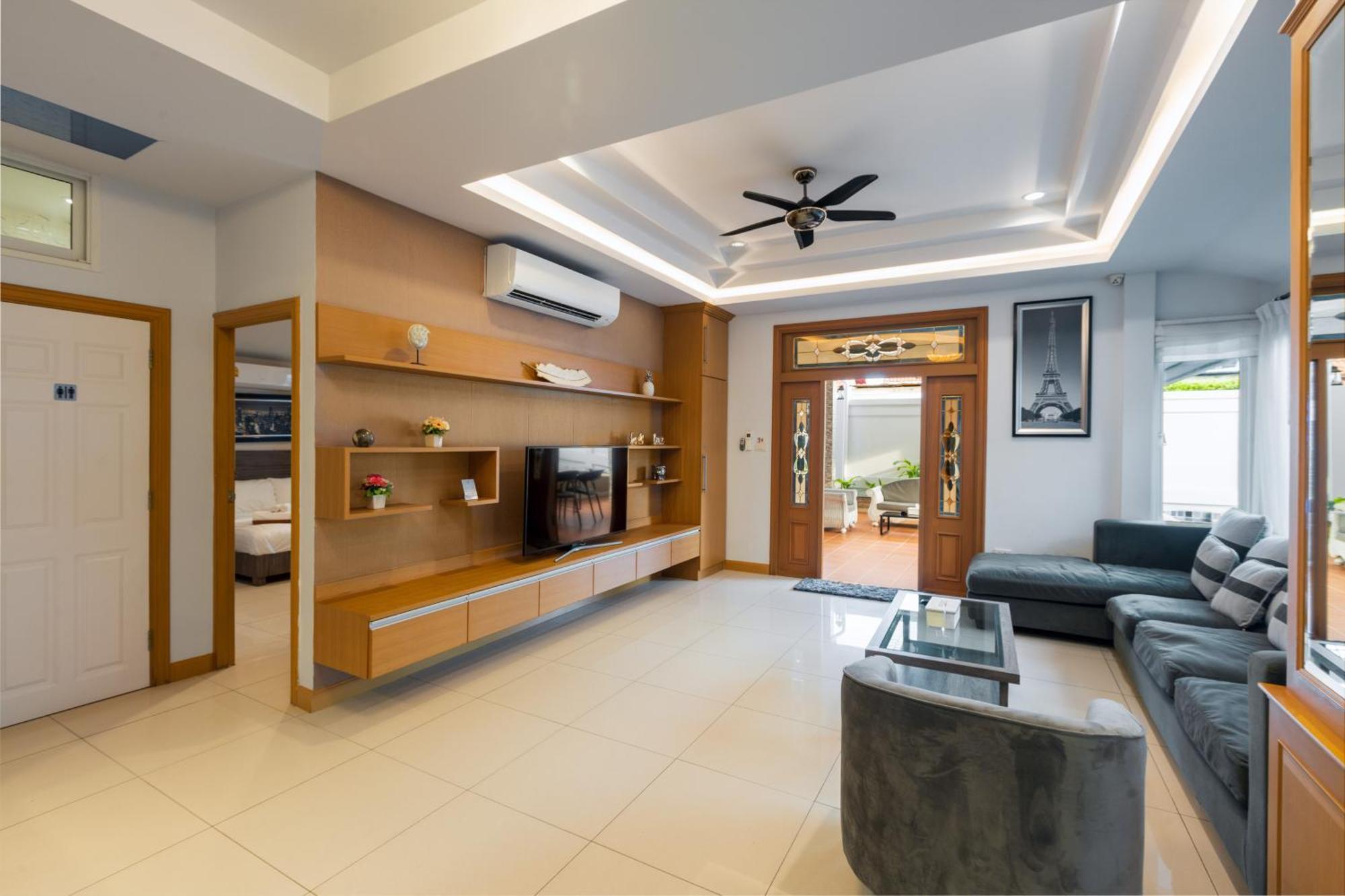 Pattaya Private Villa - Pool,Sauna,Snooker,Bbq Eksteriør bilde